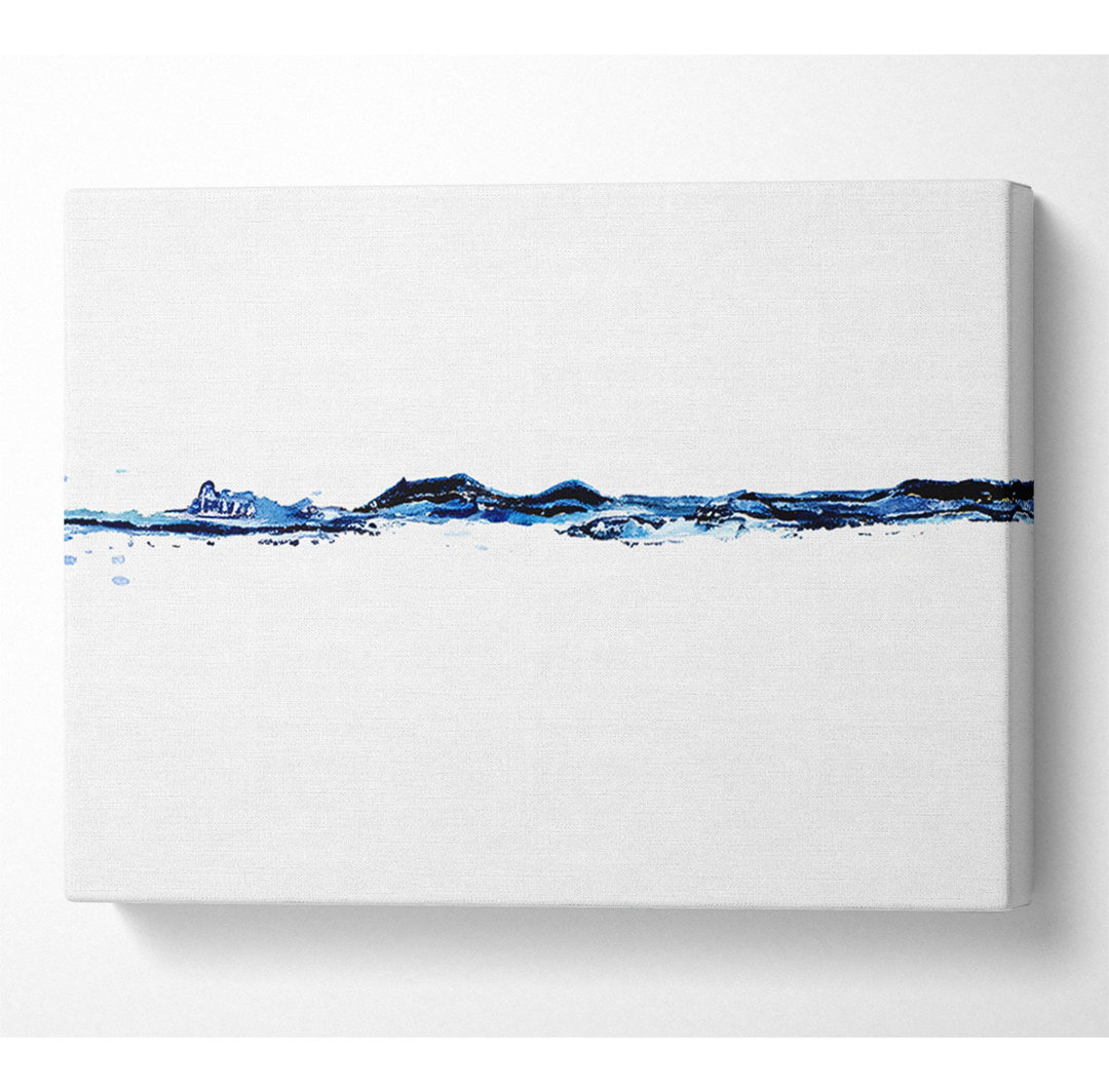 Water Line - Kunstdrucke auf Leinwand - Wrapped Canvas