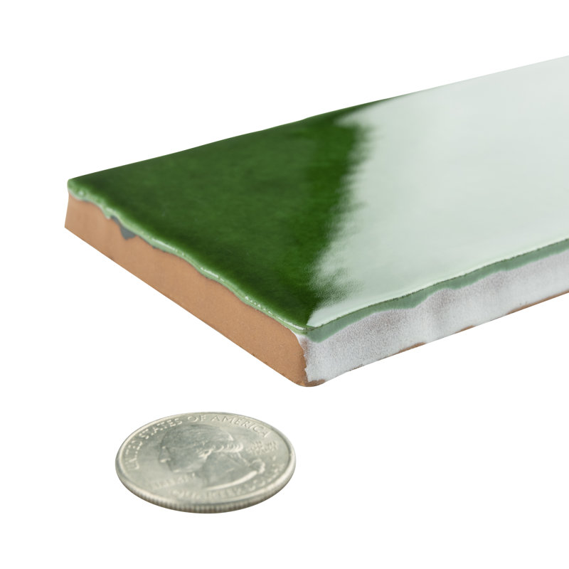 Viva Antic Verde 3" x 6" Ceramic Wall Tile
