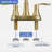 NO Centerset 2-handle Bathroom Faucet with Drain Assembly-97618746