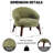 Debbera 25.98'' Upholstered Velvet Accent Chairs-56219382