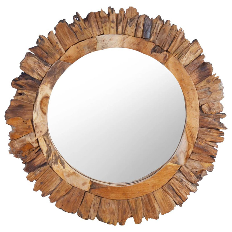 Java Wall Mirror, 60cm H x 60cm W