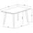 Corrine Solid Wood Top Four Leg Dining Set-822259868-822259871