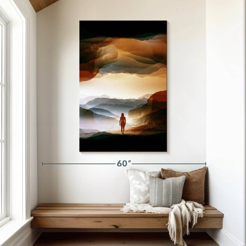Avery Quiet Heat, 48" H x 32" W