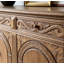 Buffet en bois massif de grande capacité