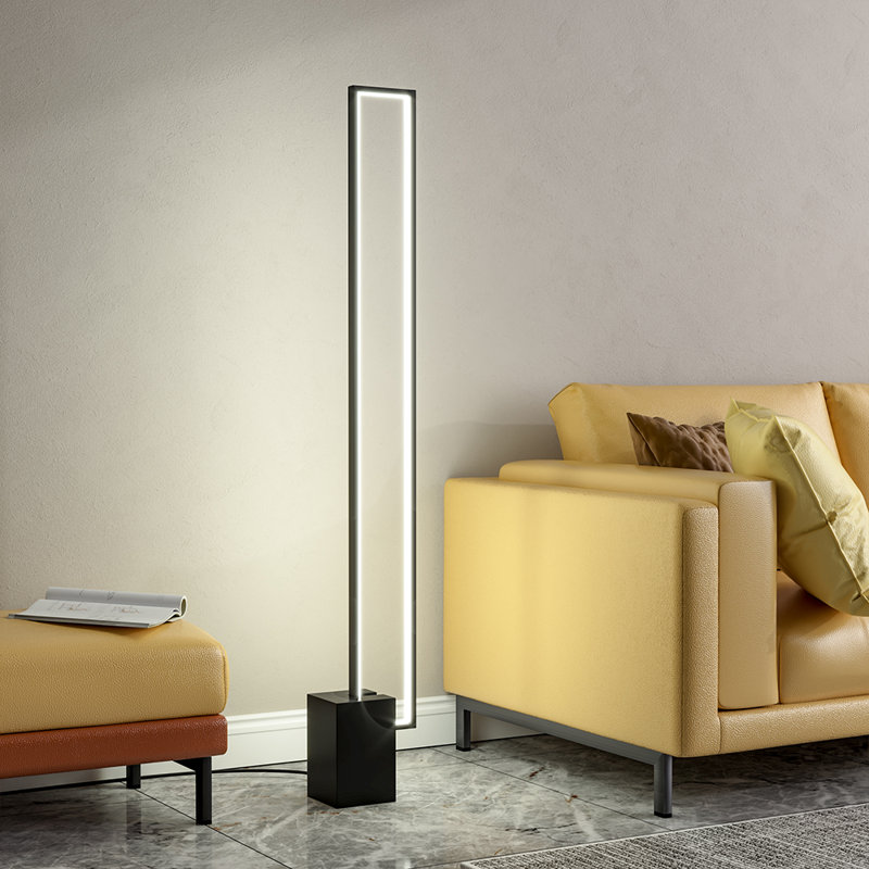129Cm Black Novelty Floor Lamp