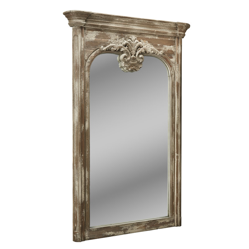 Solid Wood Flat Floor Mirror