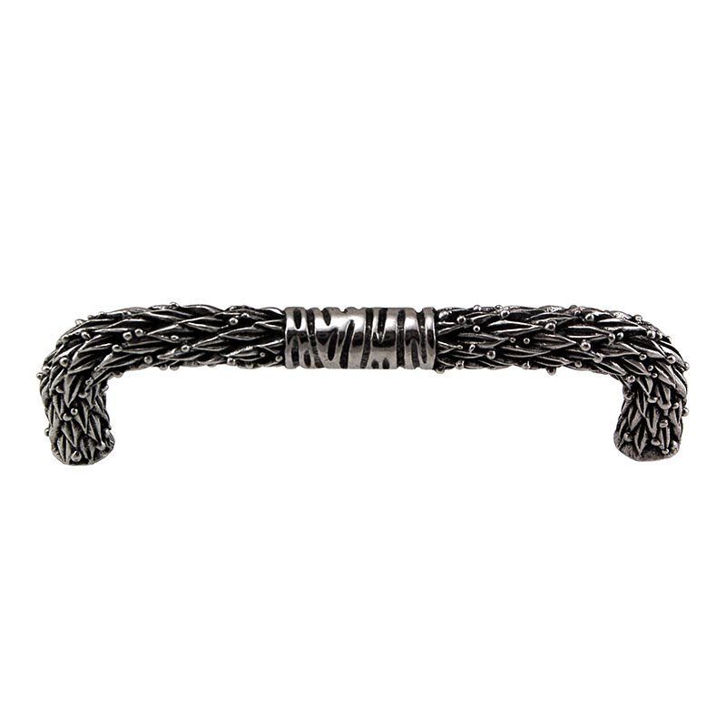 San Michele Arch Pull, 4", Vintage Pewter