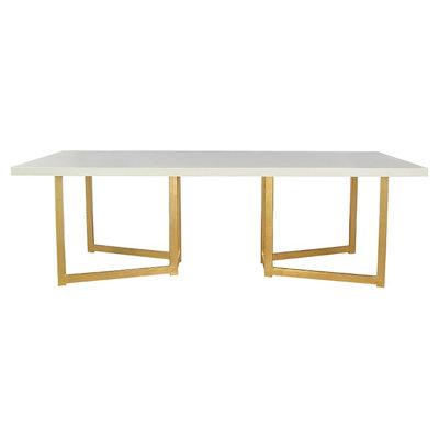 South Hampton 40'' Iron Pedestal Dining Table