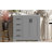 Bathroom Vanity with Ceramic Sink, Adjustable Shelf and 3 Drawers-726741076
