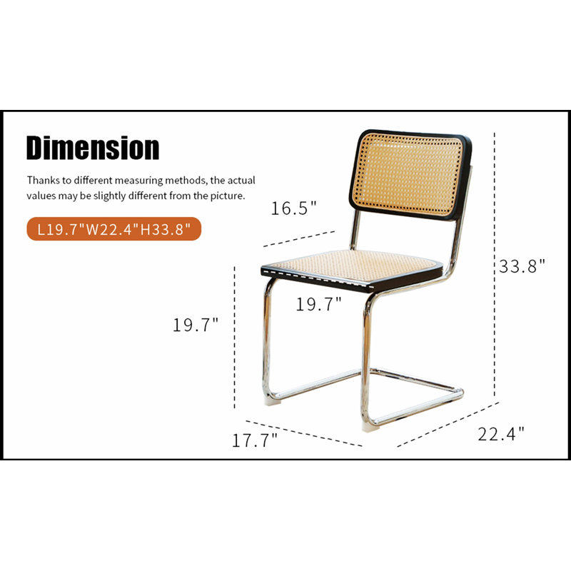 Ensemble de 2 chaises de salle à manger rétro de style Mid-Century Modern en similicuir, design ergonomique pour un confort et un style optimaux.