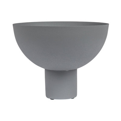 Decorative Metal Footed Bowl