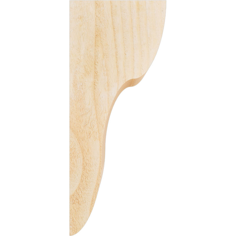 Corbeau Carmel, H 14 po x l 4 po x P 6 po, Sapin de Douglas, Sciage brut