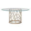 Caracole Classic Round Glass Dining Table-46720409