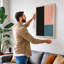 Divided Space Minimalist - Wrapped Canvas-131762218-131762224