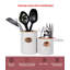 Metal Round Utensil Crock