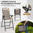 Pavlac Metal Outdoor 24.5'' Counter Stool-654726421