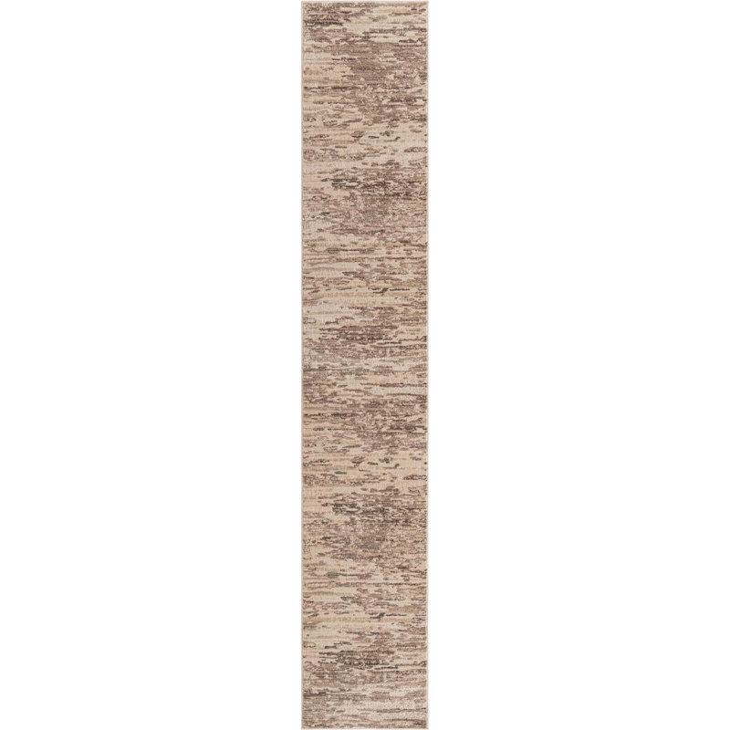 Perillo Abstract Indoor Rug, Runner 2' x 12'
