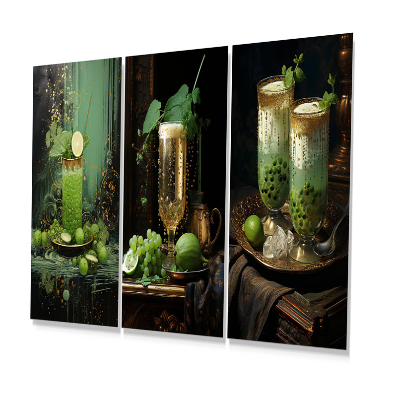 Ensemble de salon Emerald Green Chia, H 28 po x l 36 po