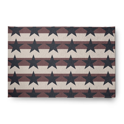 Tapis rayé intérieur / extérieur en chenille tissé à la machine crème / gris