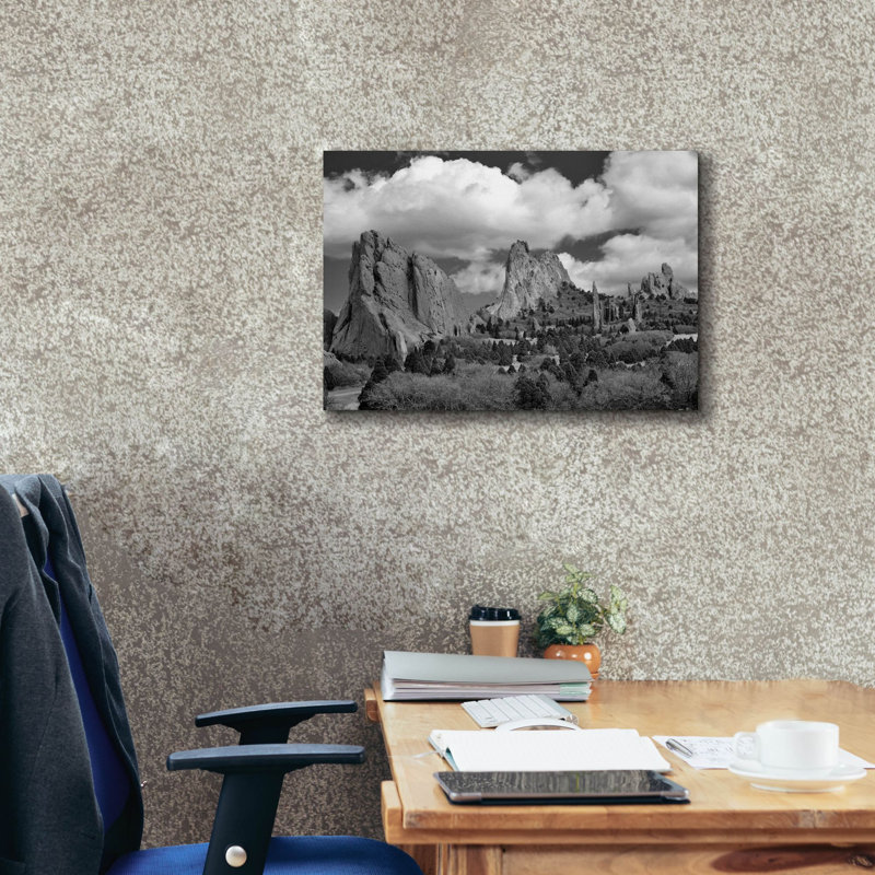 «Jardin des dieux sur toile» par Monte Nagler, H 18 po x l 26 po x P 0,75 po
