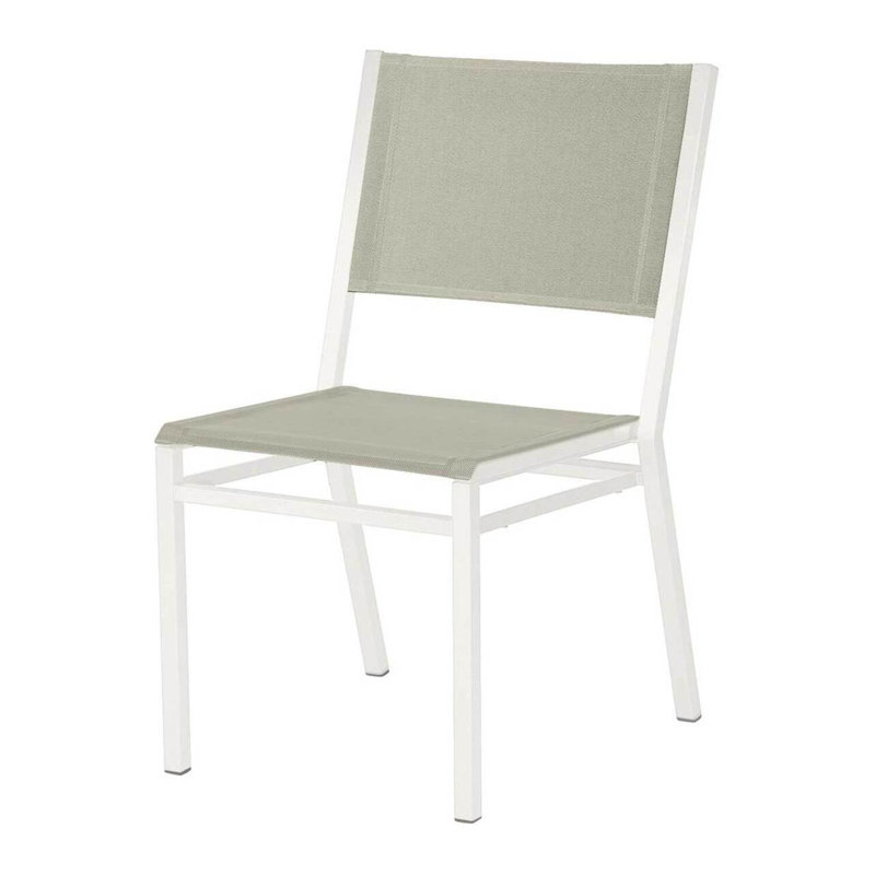 Equinox Dining Side Chair, Seagull/Arctic White