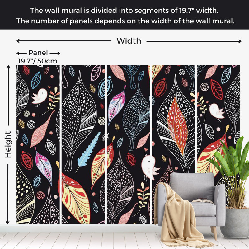 Wall Mural, 121" L x 157" W