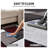 Carius Performance Floral Gray/Blue/Black/White Area Rug – Modern Floral Design, Living Room, Bedroom, Dining Room, Durable & Easy to Clean Carpet-205577331