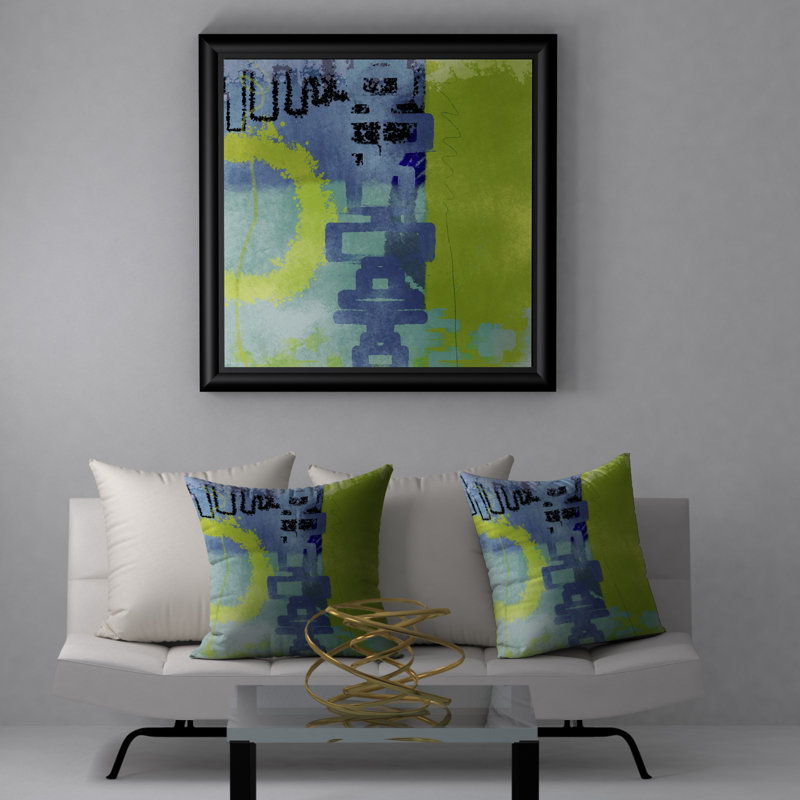 Housse et insert de coussin carré Swell, 24" X 24"