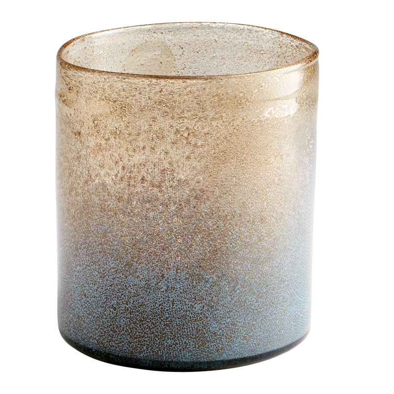 Triton Glass Table Vase, 8" H x 6.5" W x 6.5" D