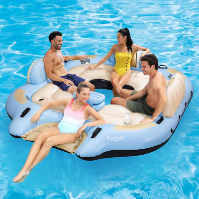 Piscine gonflable et flotteur pour adultes