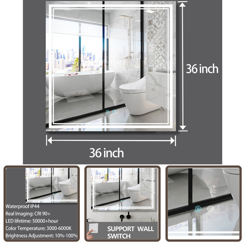Leeor Mirror, 36" x 36"