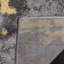 Tapis gris / jaune en polypropylène tissé à la machine à motif abstrait Riebe-28659777