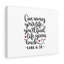 Life Given Back Luke 6:38 - Wrapped Canvas Print-1262695563