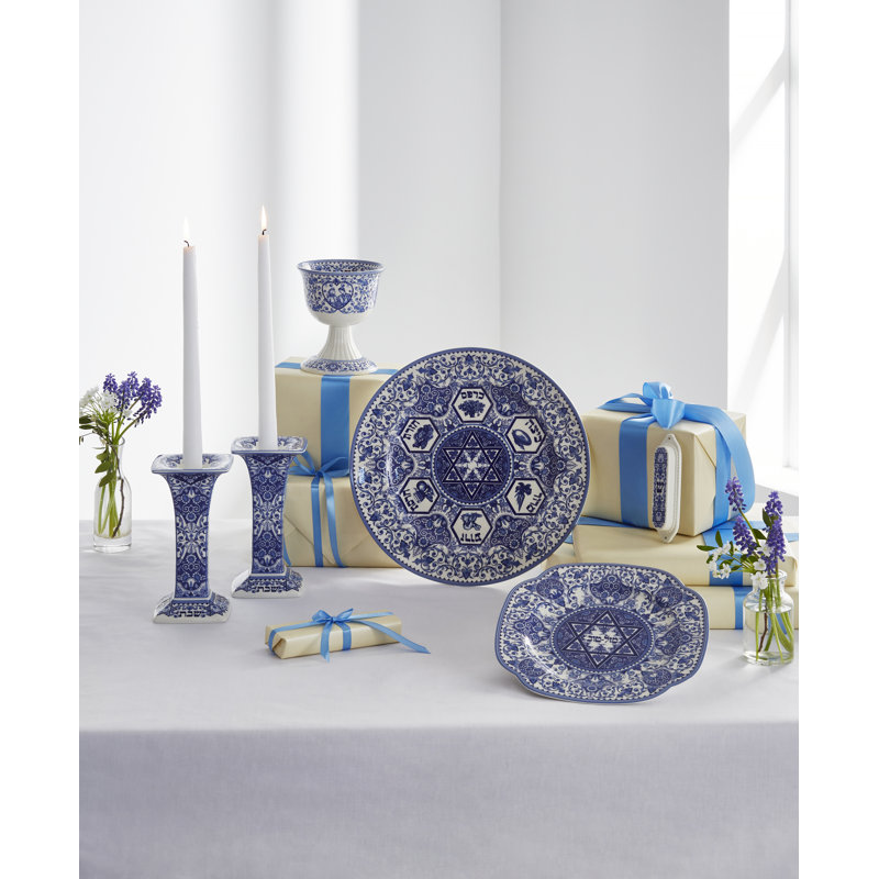 Spode Judaica Seder Plate Passover 12"