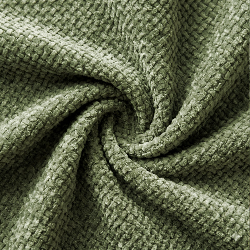 Lit plateforme tapissier touffeté, Queen, Green