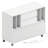 39.4'' Wide Mobile Wood File Cabinet with Shelves and Charging Station