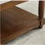 Grande table basse carrée avec repose-pieds en lin capitonné et grand repose-pieds avec tablette en bois massif ivoire-2137946697