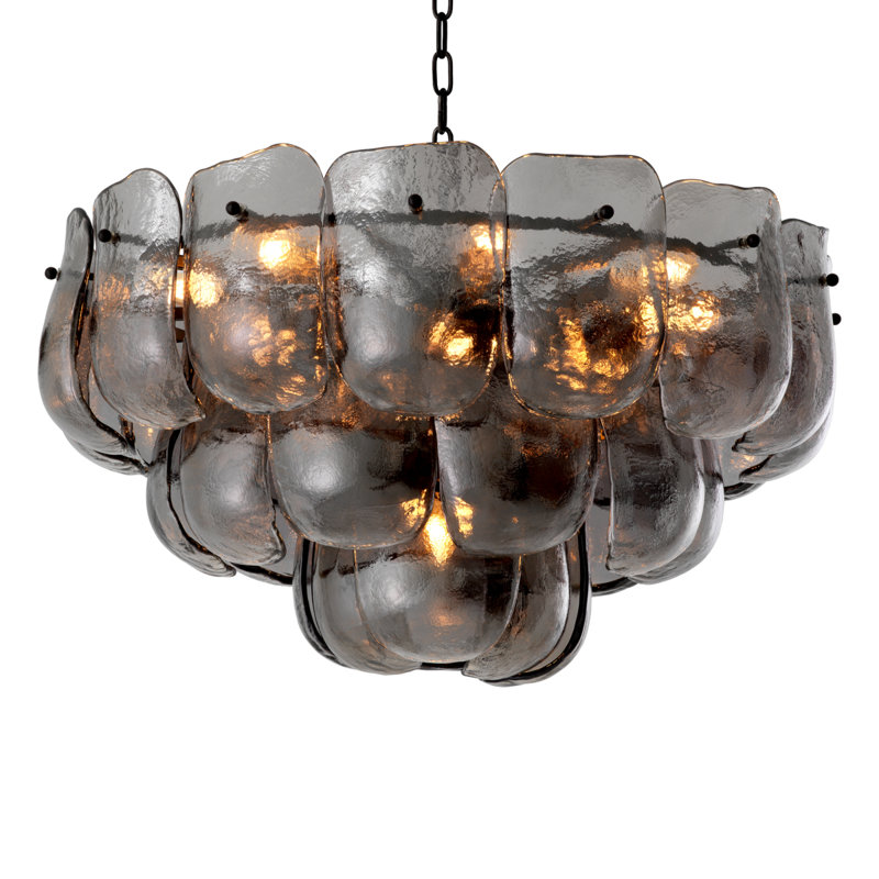 Gustave 13 - Light Chandelier, Smoke