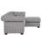 Huskins Upholstered L-Shaped Sectional Right Hand Facing-1588422887