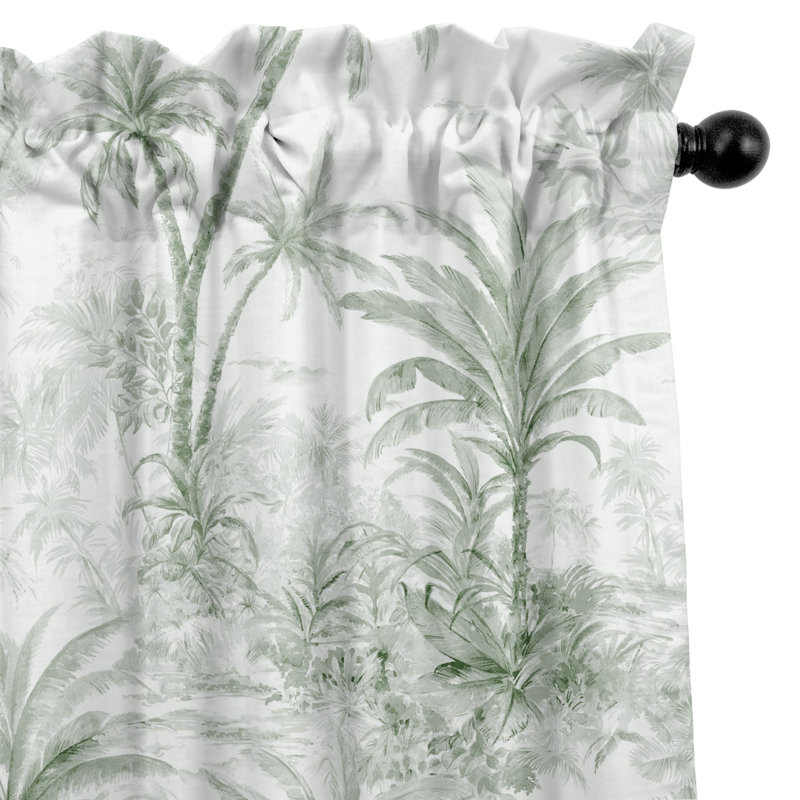 Palmora Toile, 50" W x 84" L, Sweet Grass