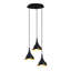 Luminaire suspendu conique à 3 lumières Excalibur