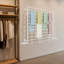 47.24'' Wall-Mounted Display Rack Wrapping Paper Ribbon Holder-175632544