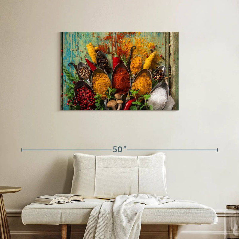 Yarlin Asian Spices, 24" H x 36" W