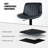 Adjustable Swivel Bar Stools with Backrest – Tech Cloth Counter Height Chairs with Footrest, 360° Rotation, for Kitchen Island, Home Bar, or Dining Room, 300lbs Capacity-1606541405