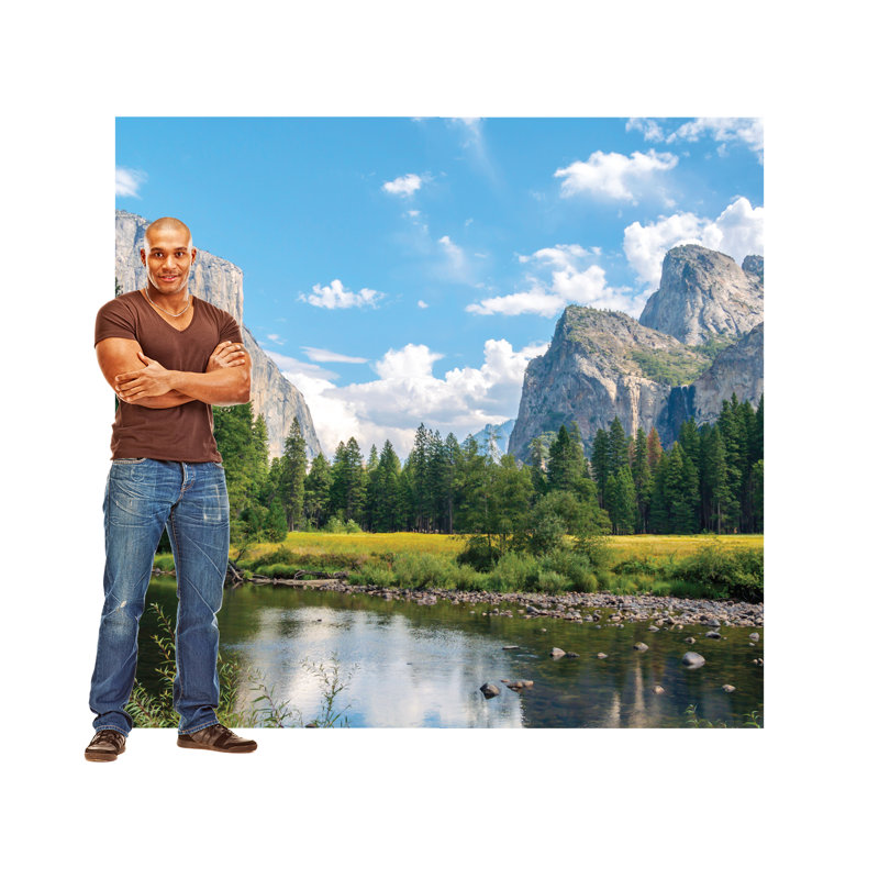 Yosemite Valley Backdrop