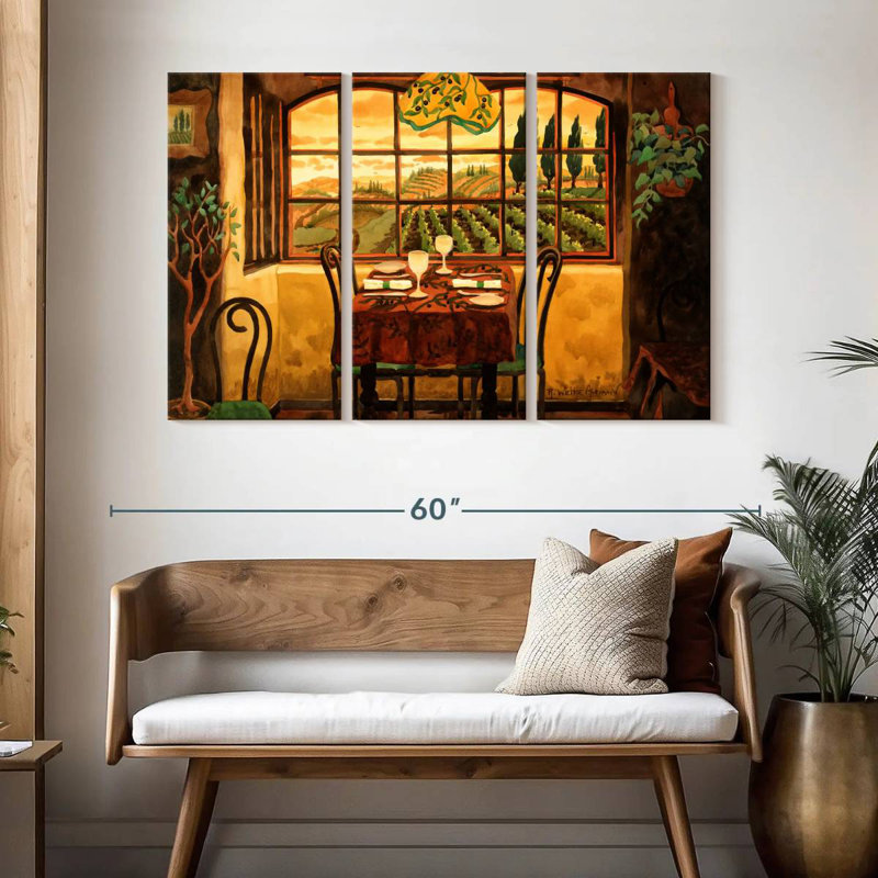 Yarlin Romantic Dinner, 32" H x 50" W