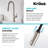 Oletto Pull Down Single Handle Kitchen Faucet-56054267