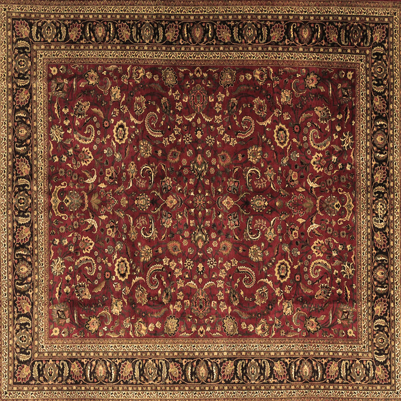 Thorkil Oriental Indoor Rug, Square 4'