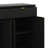 Modern Wave-Pattern Sideboard Cabinet With 2 Drawers And 4 Doors, 3-Level Adjustable Shelves-189754201
