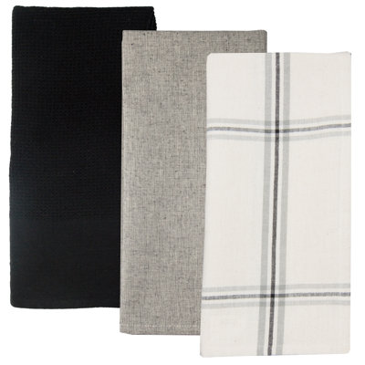 BLACK AND NATURAL FARMHOUSE WINDOWPANE